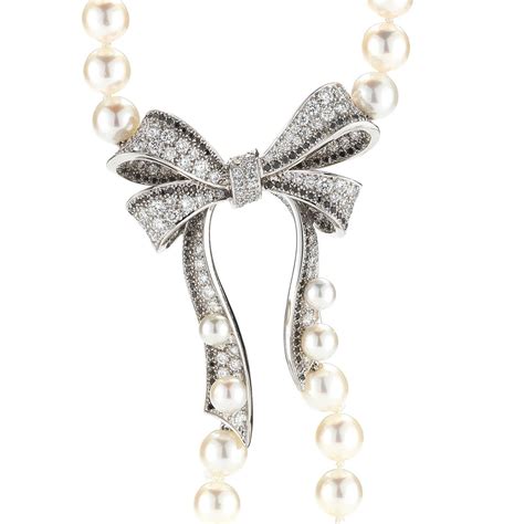 chanel bow cc necklace|chanel jewelry.